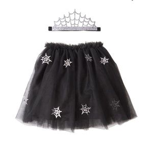 Meri Meri Cobweb Tutu and Headband Set